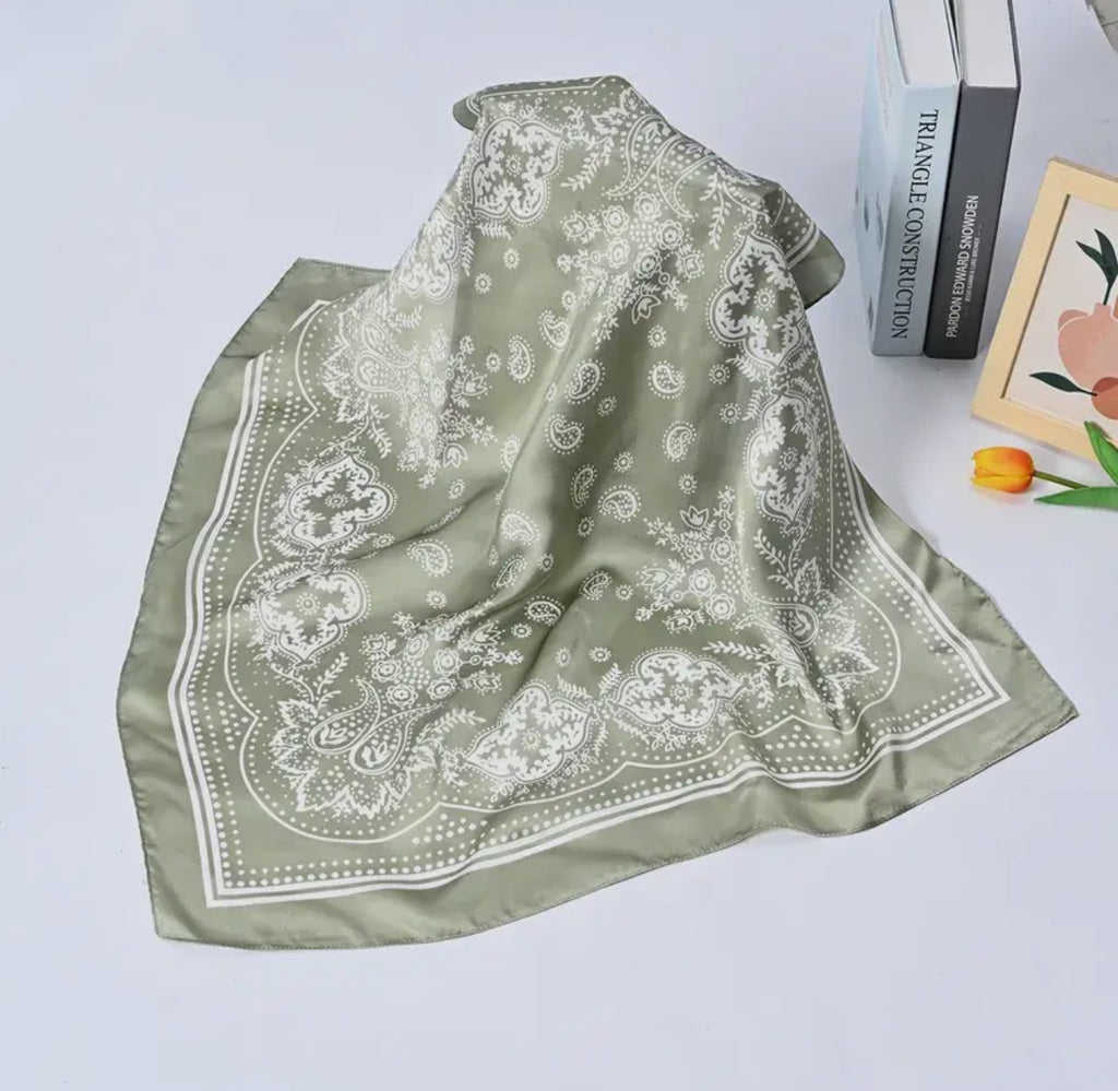Soft lightweight bandana scarves