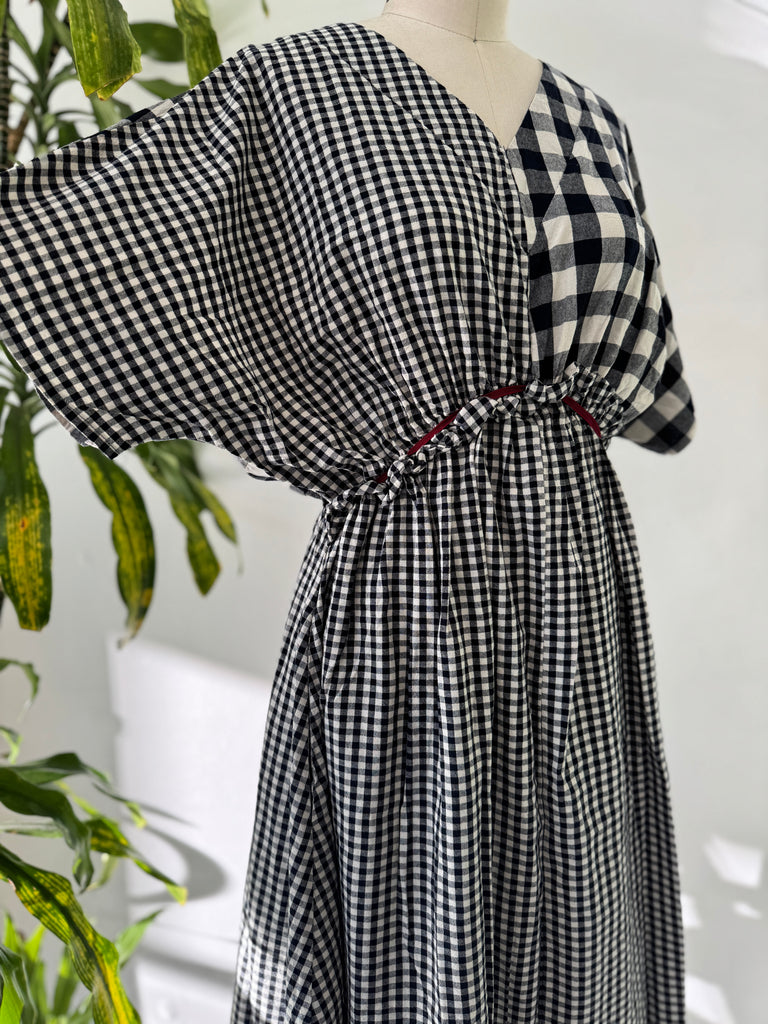The coolest check print dress