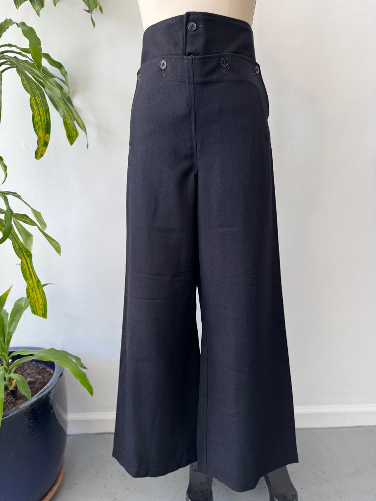 Vintage sailor pants highest waist “28”