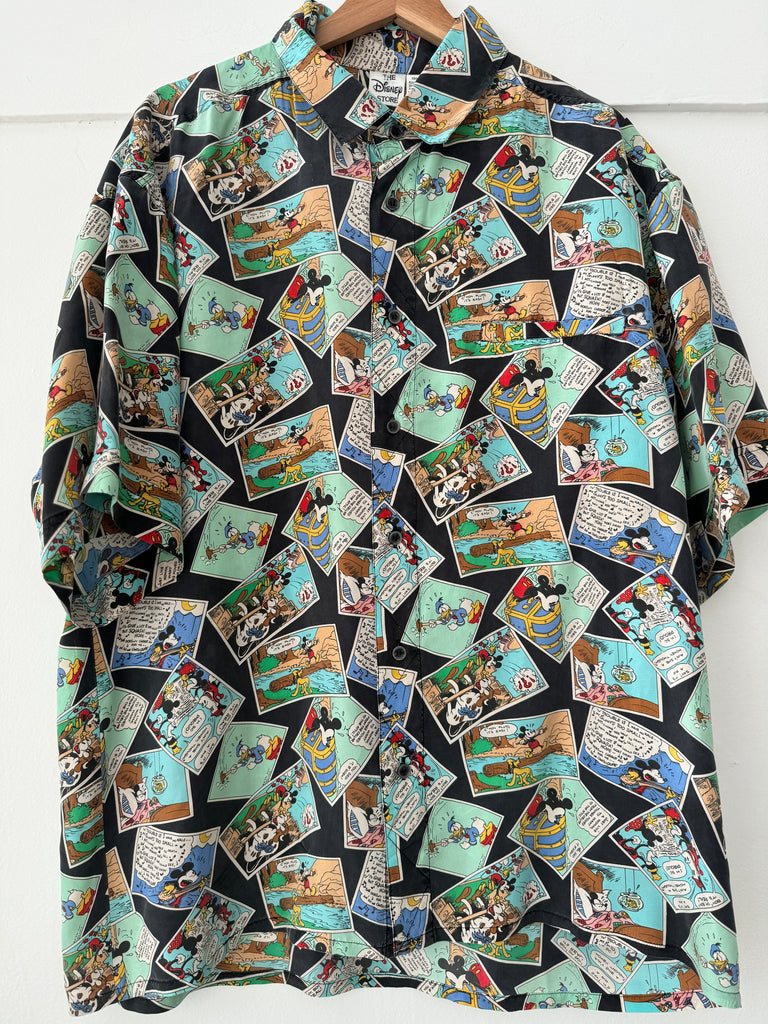 Vintage silk Disney top