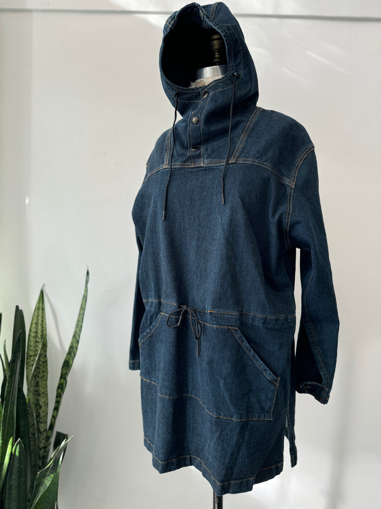 Denim Anorak Outerwear