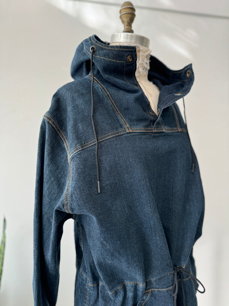 Denim Anorak Outerwear