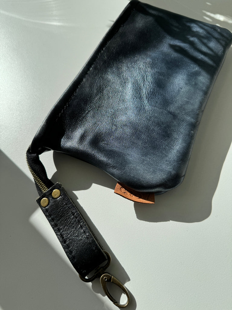 Handmade all leather bag