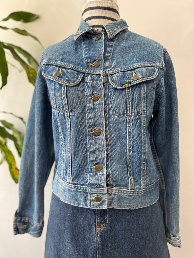 Vintage denim Lee riders jacket