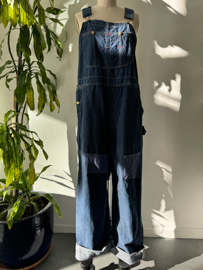 Vintage Union made denim overalls