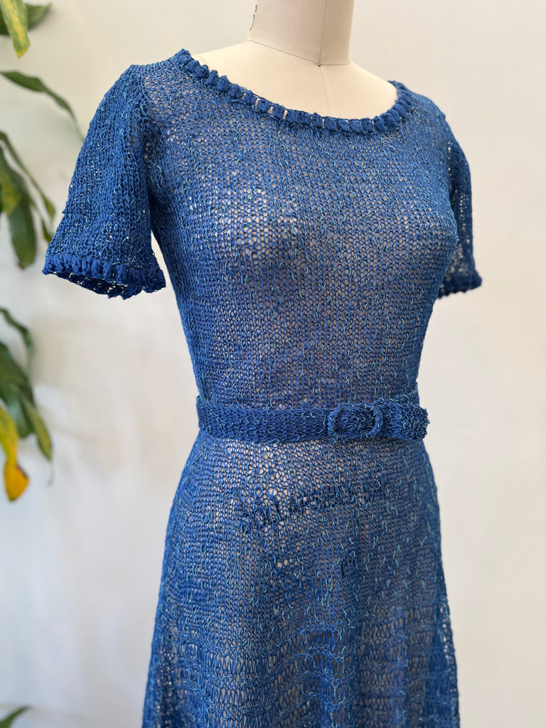 Vintage 1950’s hand knit dress