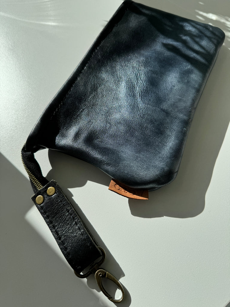 Handmade all leather bag