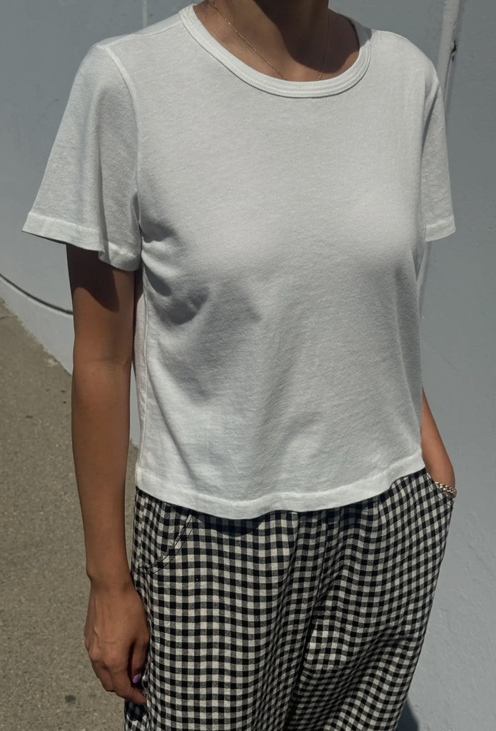 Le Bon Shoppe | little boy tee| vintage white