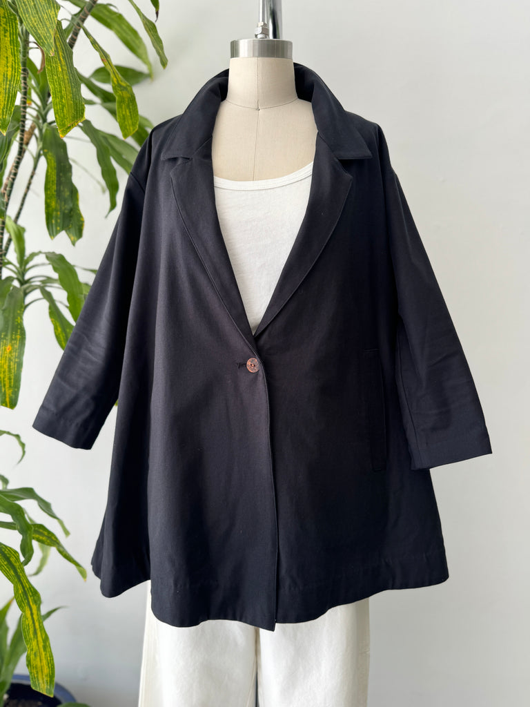Designer MARIA STANLEY oversized blazer outerwear