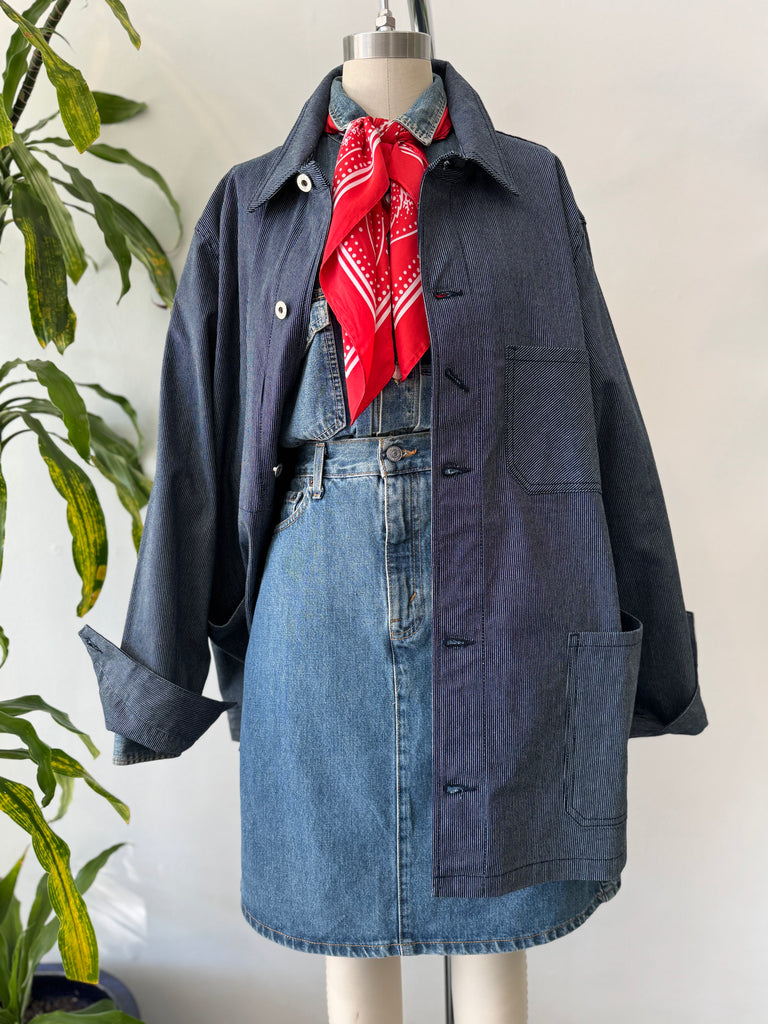 DECO DENIM CHORE COAT