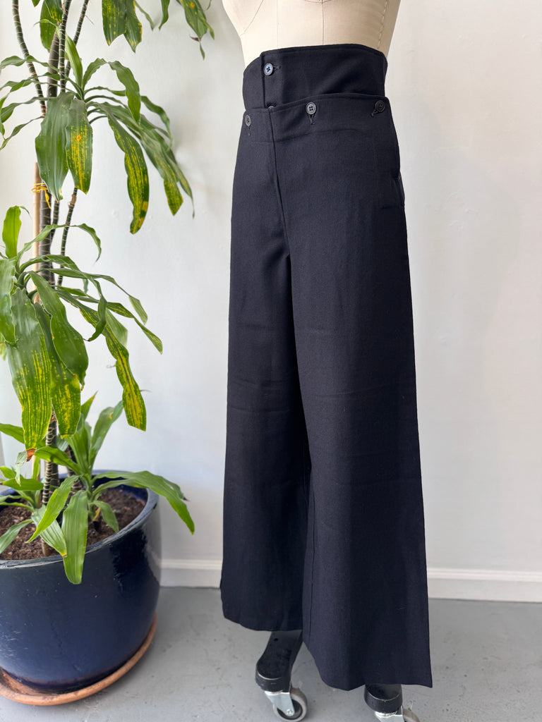 Vintage sailor pants highest waist “28”