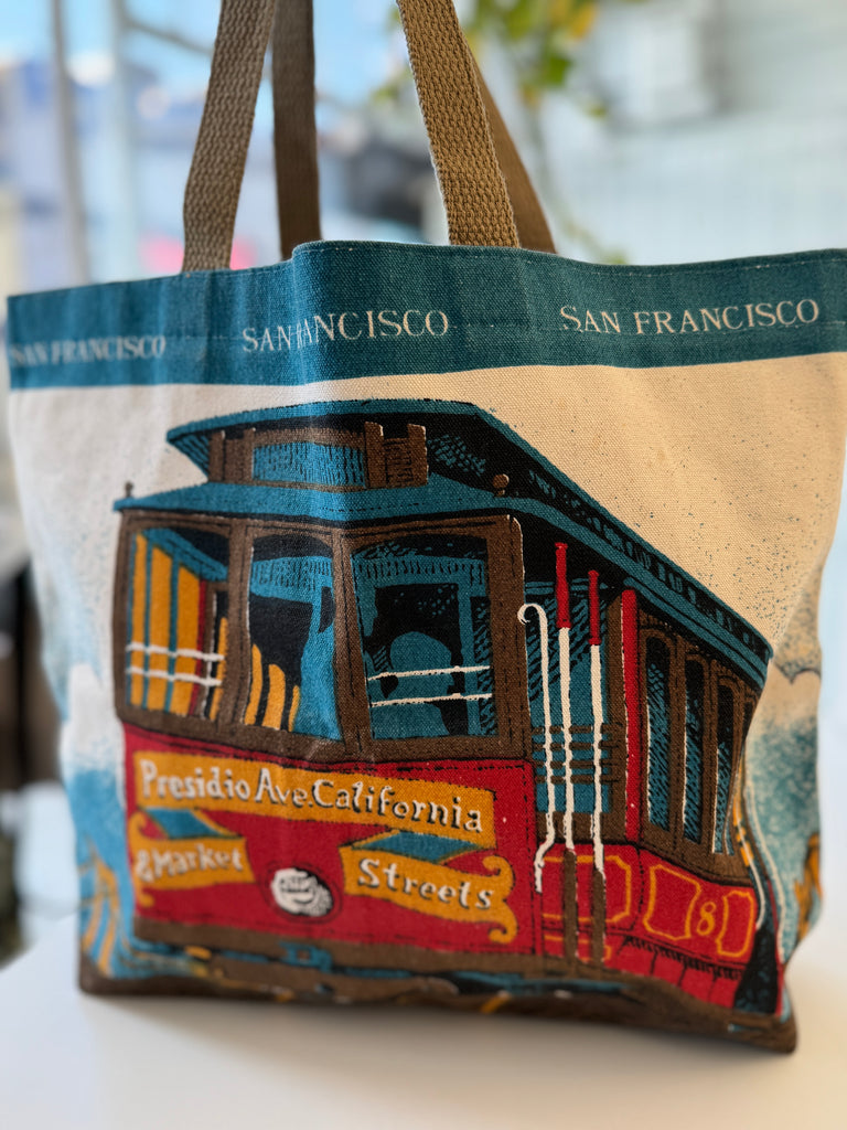 Vintage San Francisco Tote Bag