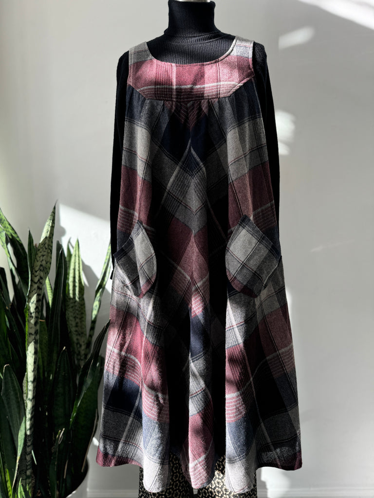 Vintage plaid Dress