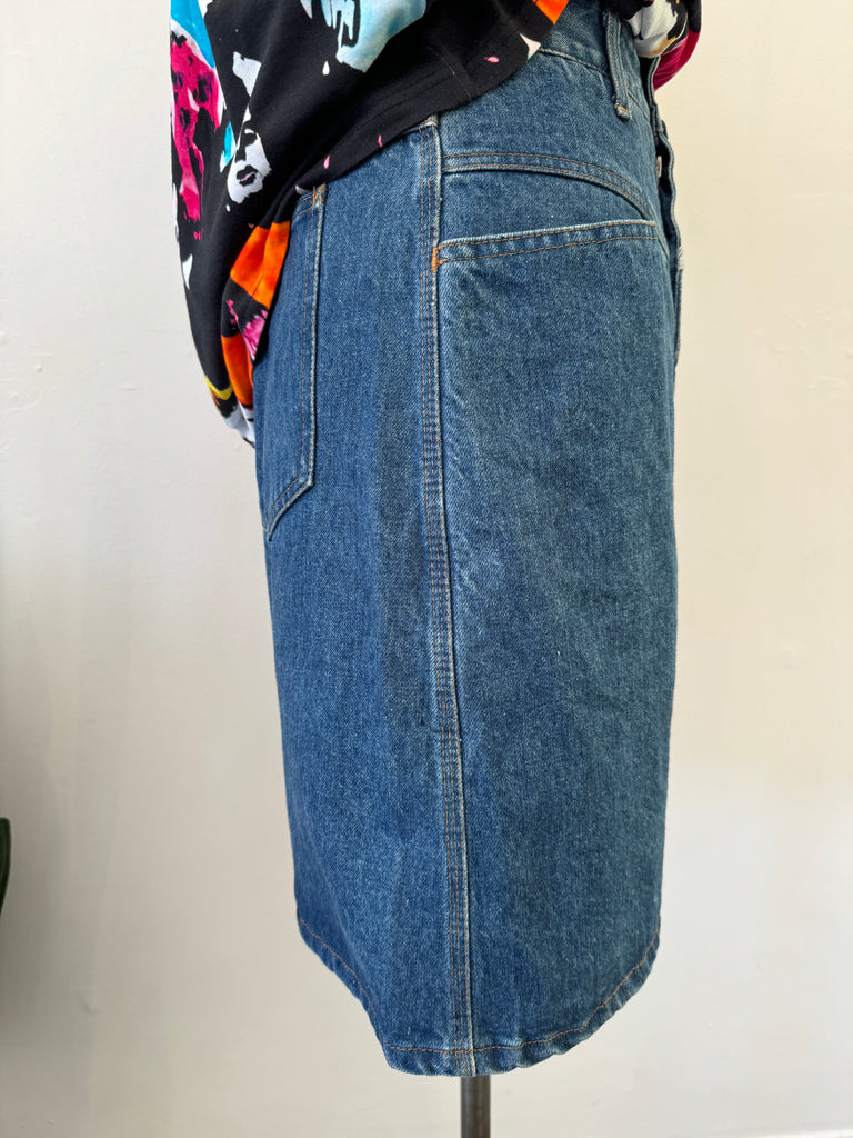 Vintage Denim Skirt