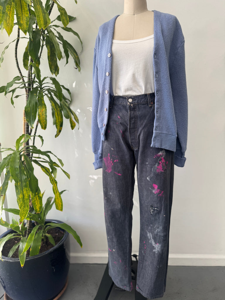 Levi’s European jeans artist paint waist “34/36”