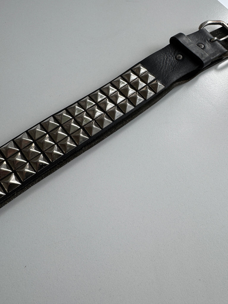 Vintage studded punk belt