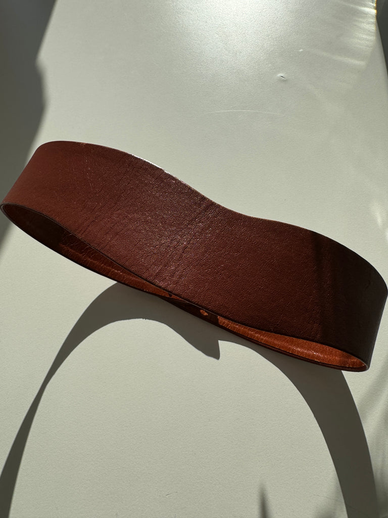 Vintage leather belt