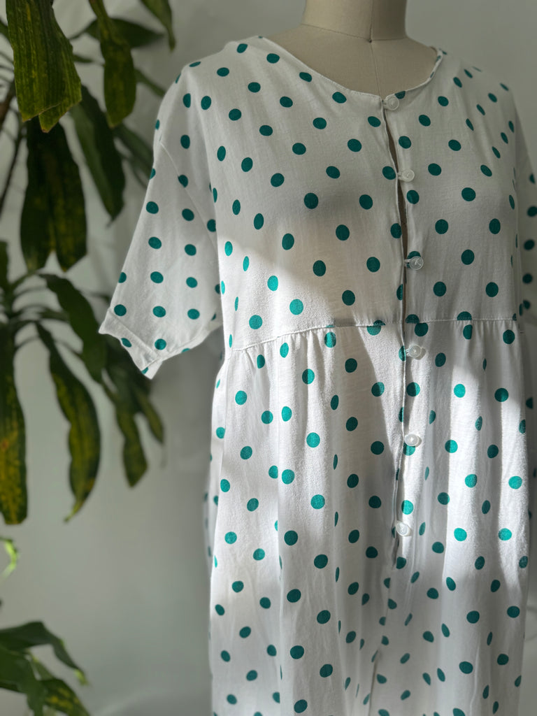 Vintage polka dot jumpsuit