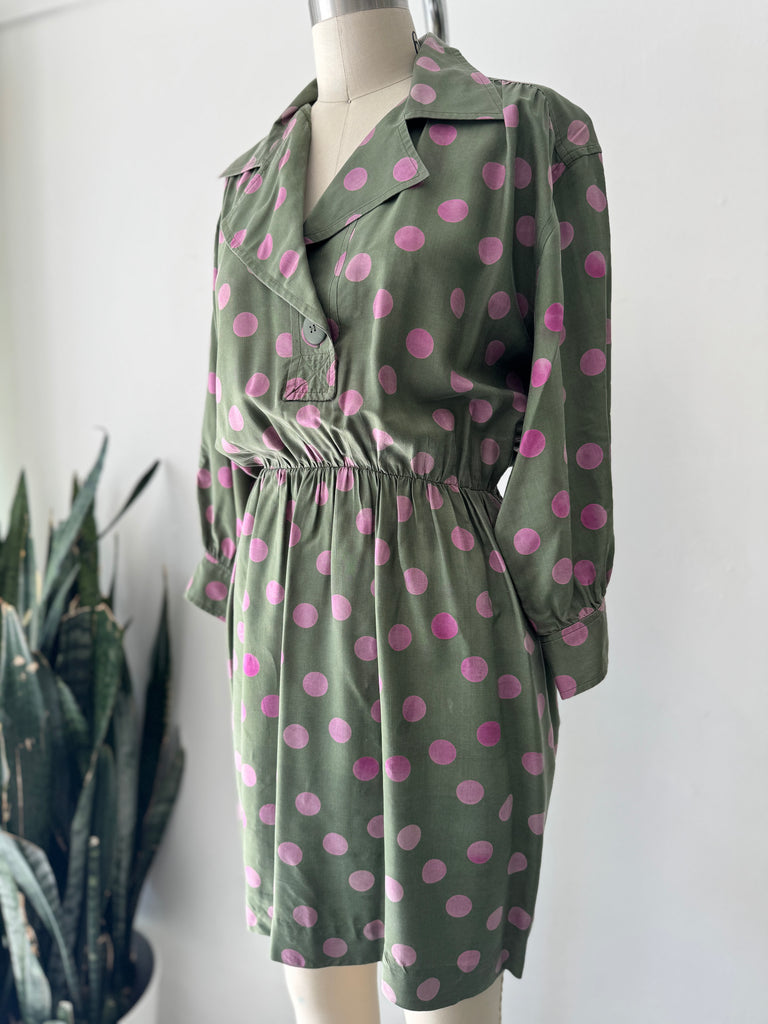 Vintage designer Saint Laurent dress