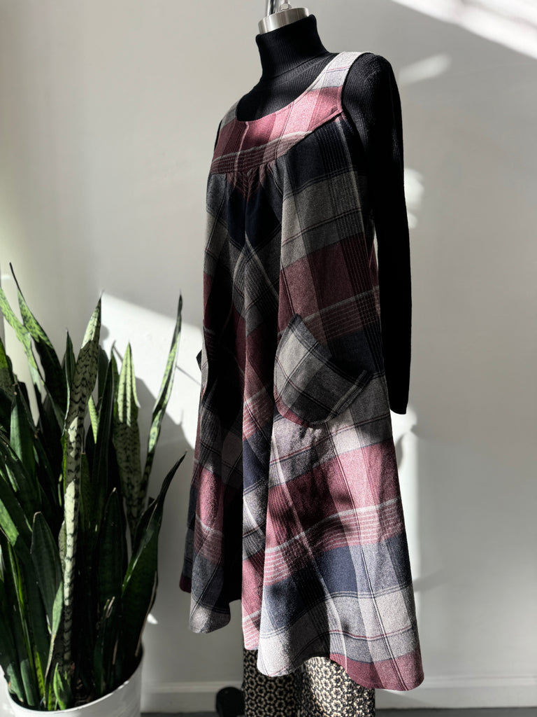 Vintage plaid Dress