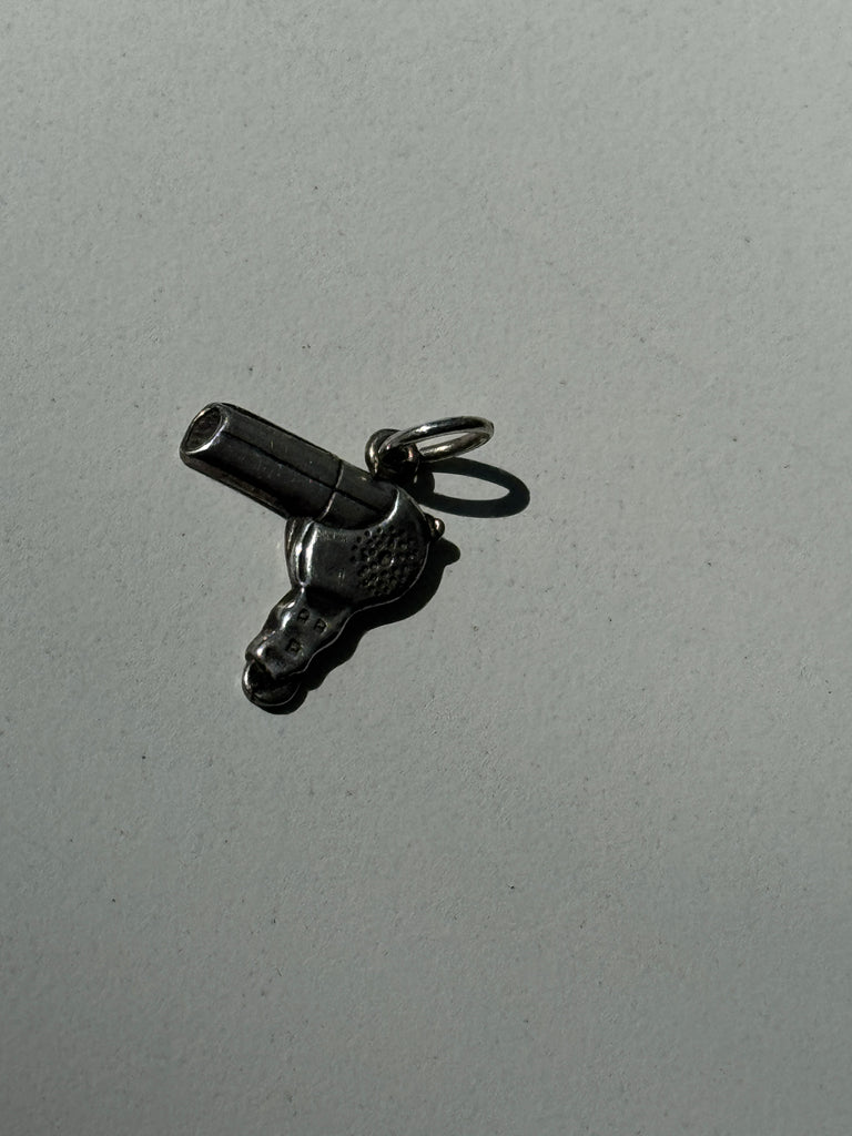 Hair blow dryer charm