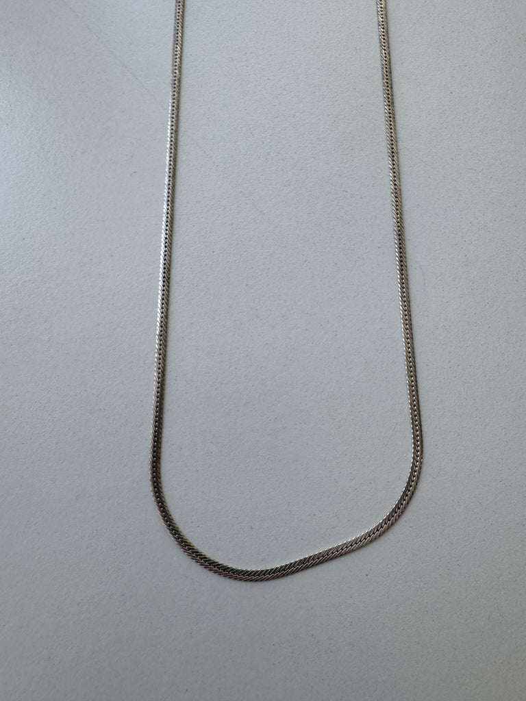 Sterling silver herringbone chain