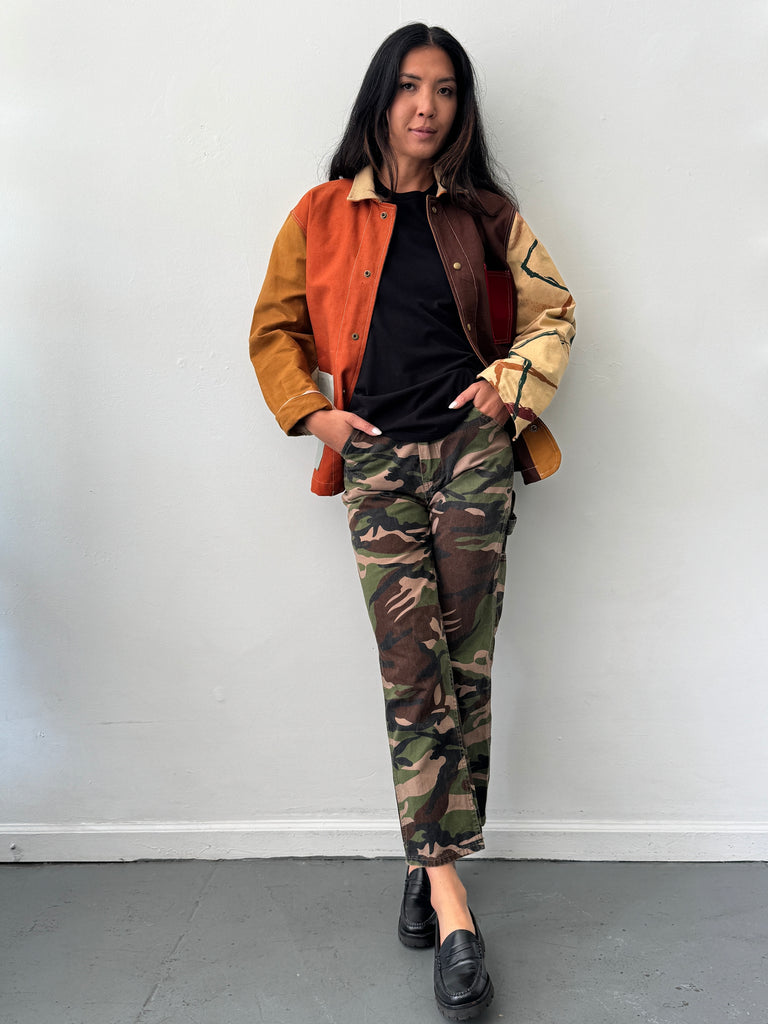 Vintage camo pants waist “26/27”