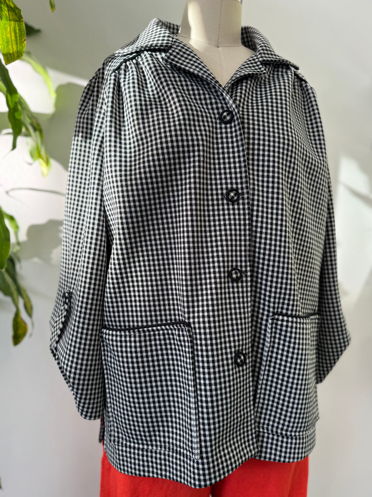 Vintage gingham jacket