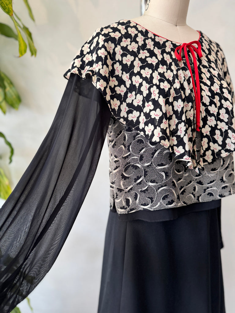 Vintage platinum Dorothy Schoelen top