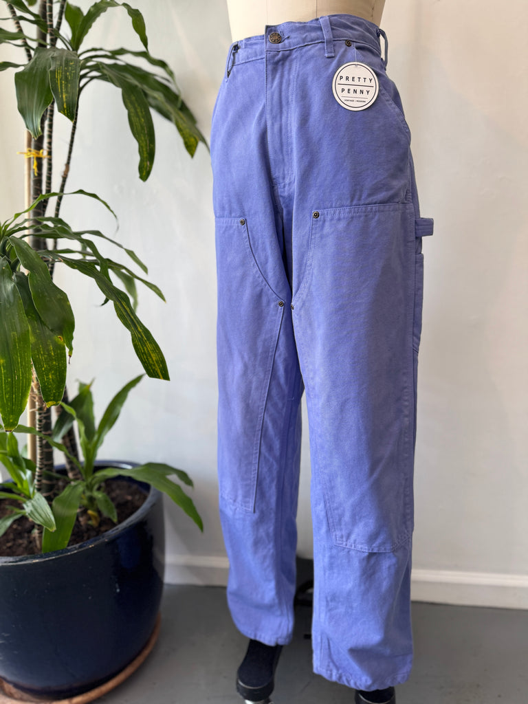 Lavender cotton work pants “32”