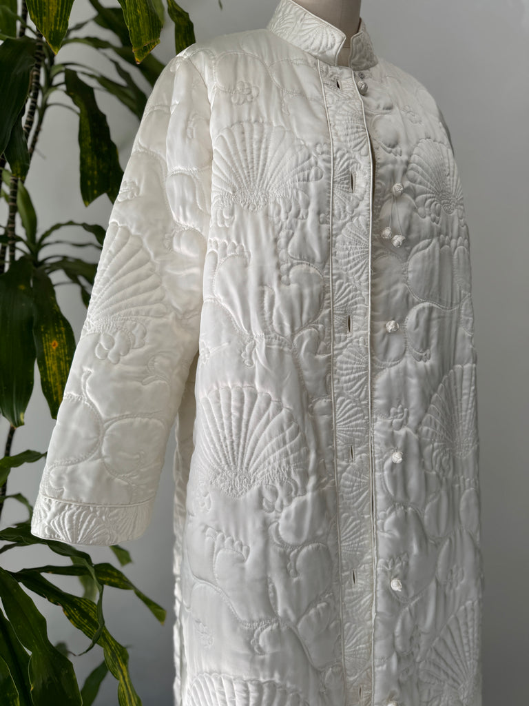 Vintage i magnin quilted outerwear /dress