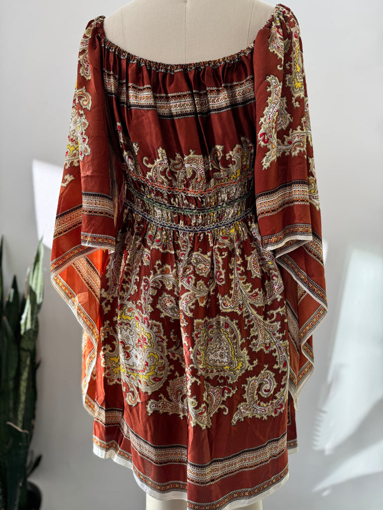 Vintage scarf dress