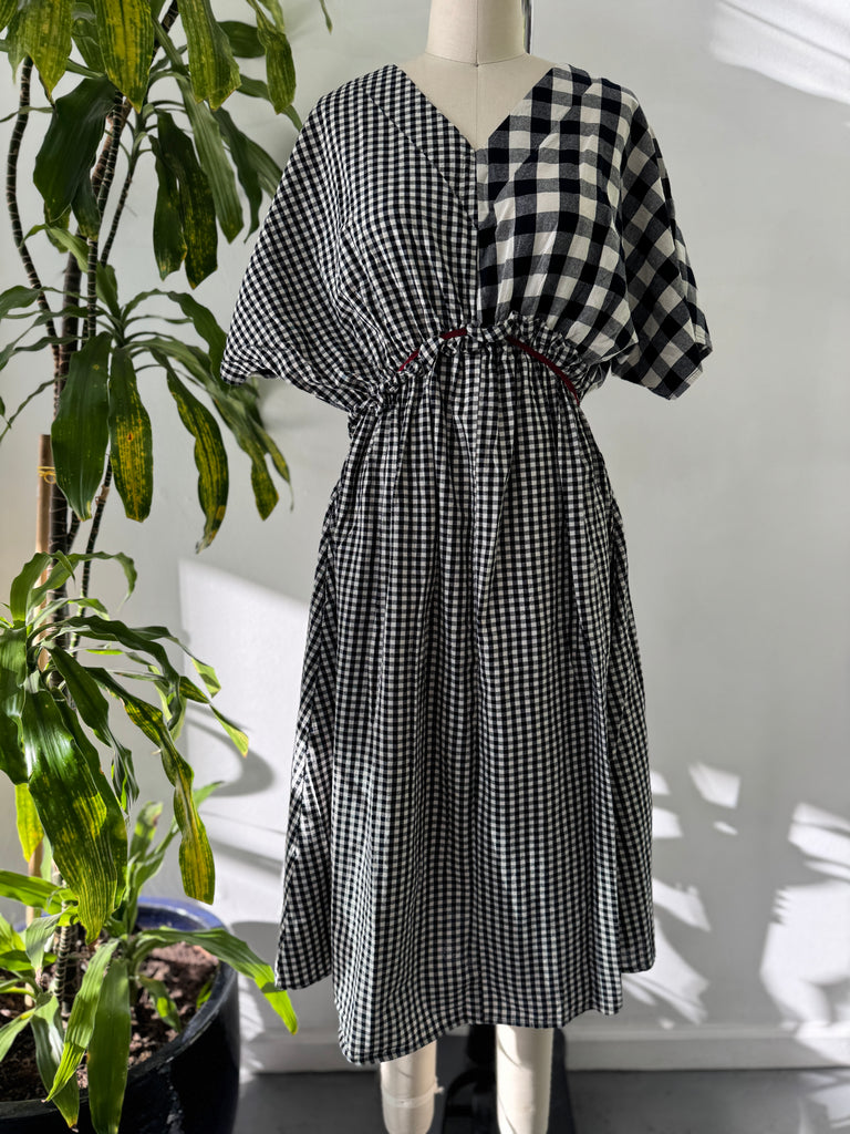 The coolest check print dress