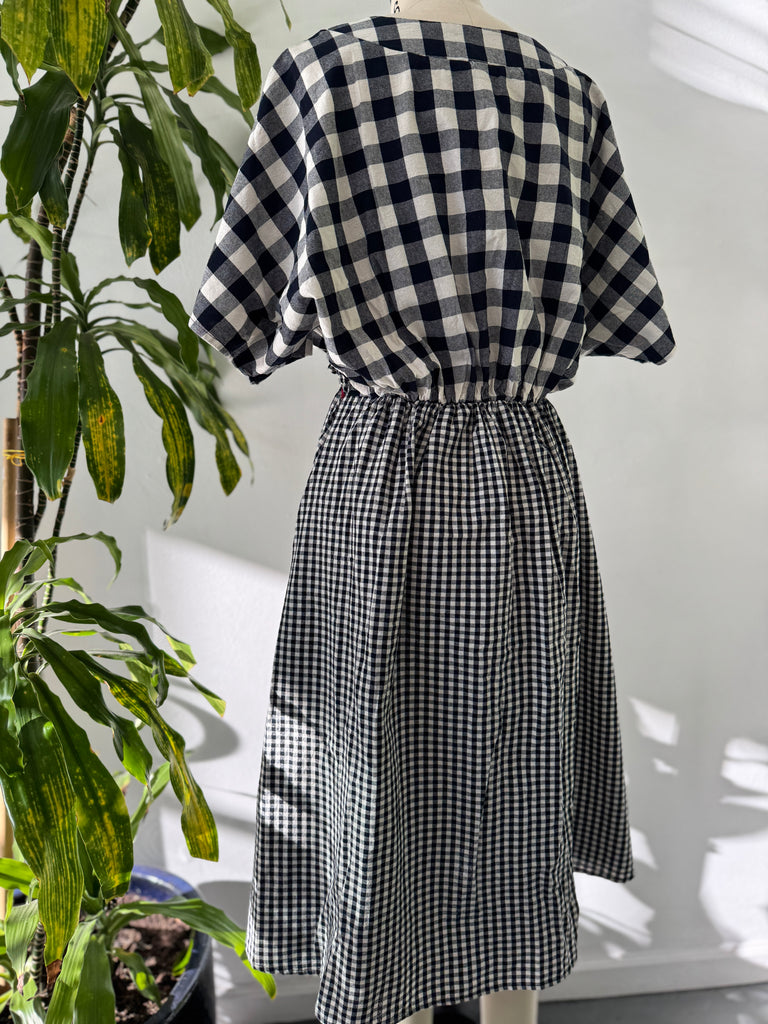 The coolest check print dress