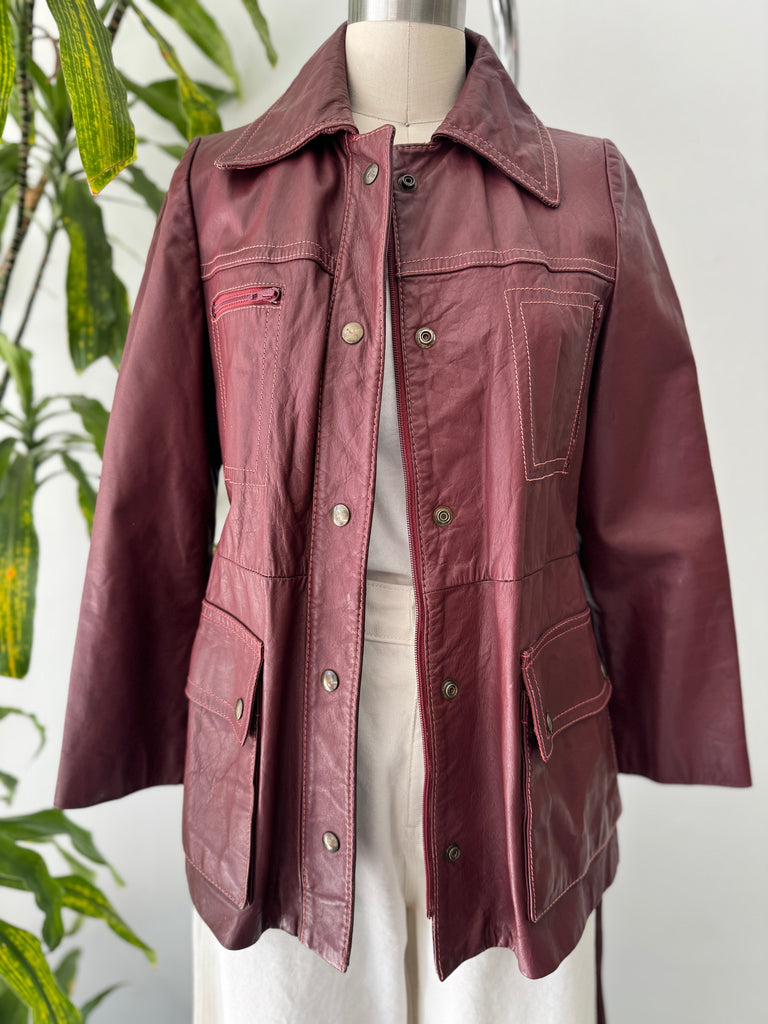 1970’s leather jacket