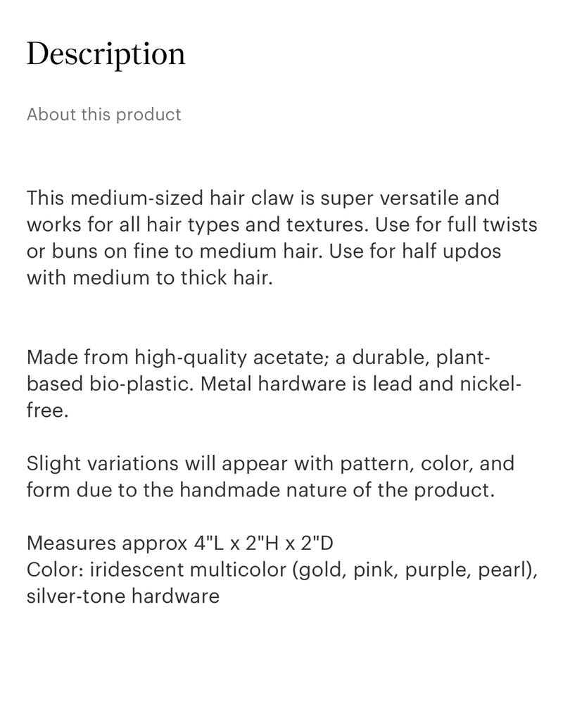 Chunks baby dolly claw in moonlight