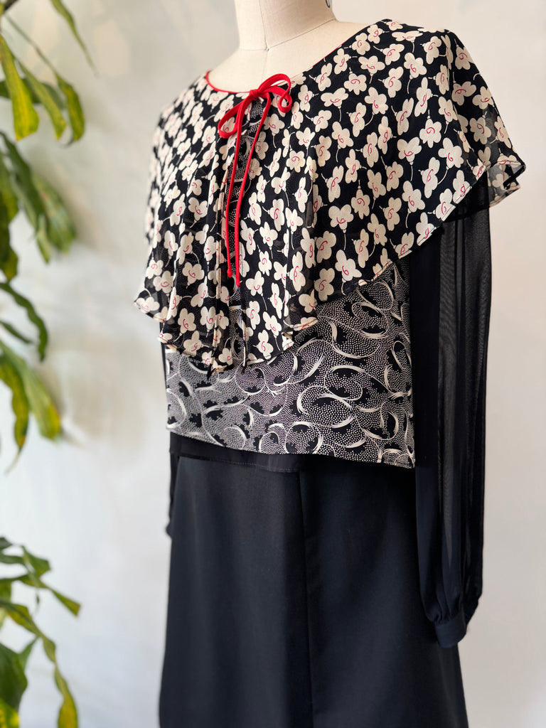 Vintage platinum Dorothy Schoelen top