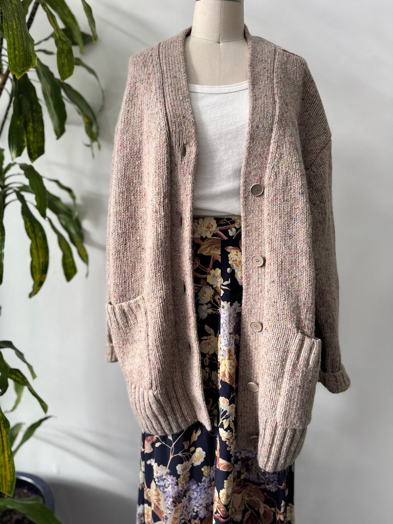 COS oversized cardigan sweater