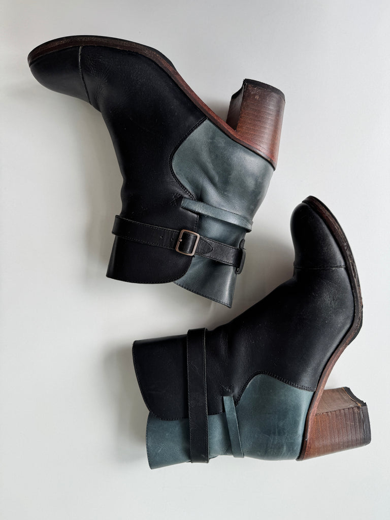 Samantha Pleet Wolverine leather boots 9.5