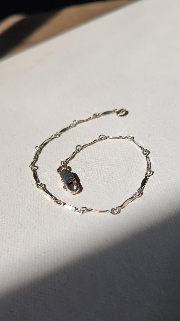 Vintage stick chain bracelet