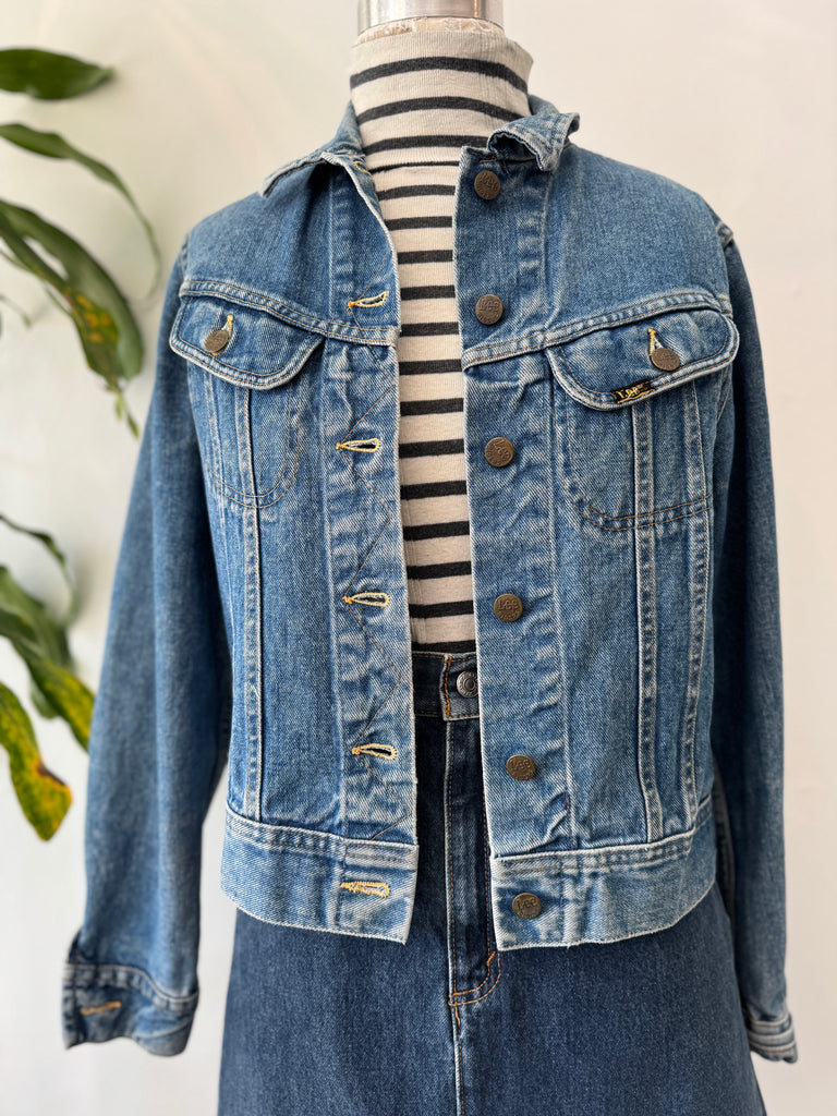 Vintage denim Lee riders jacket