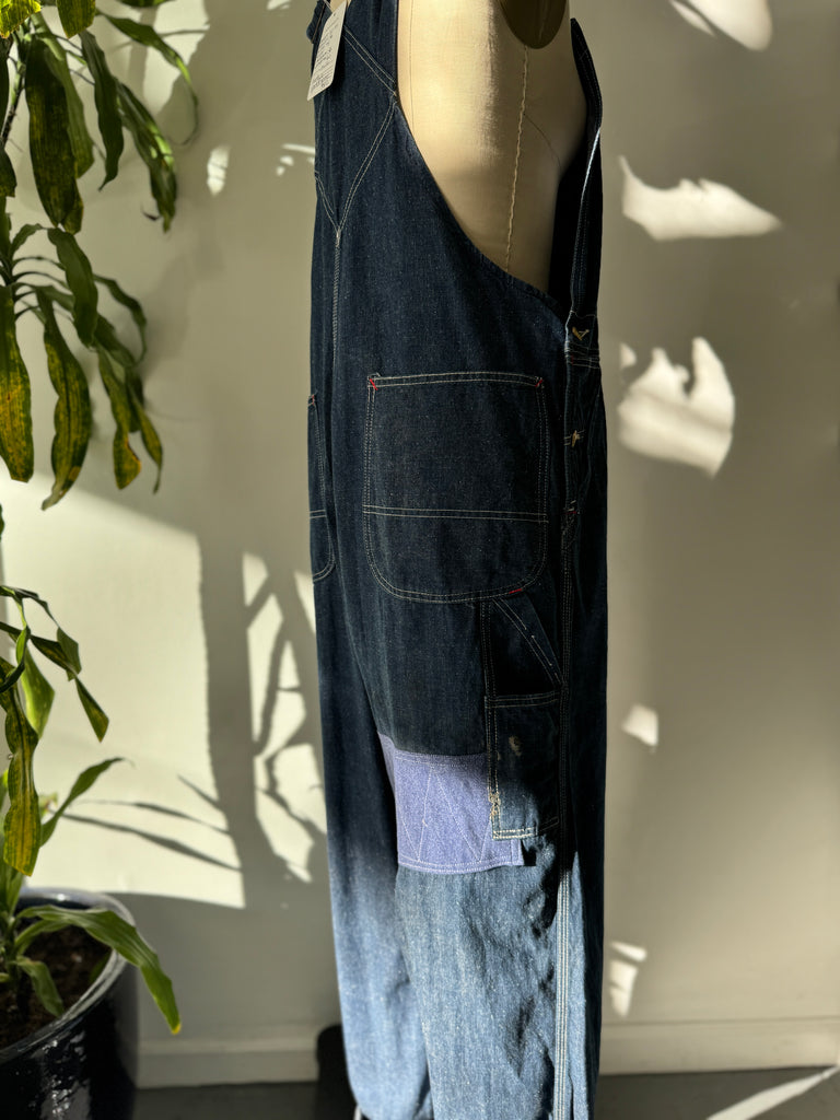 Vintage Union made denim overalls
