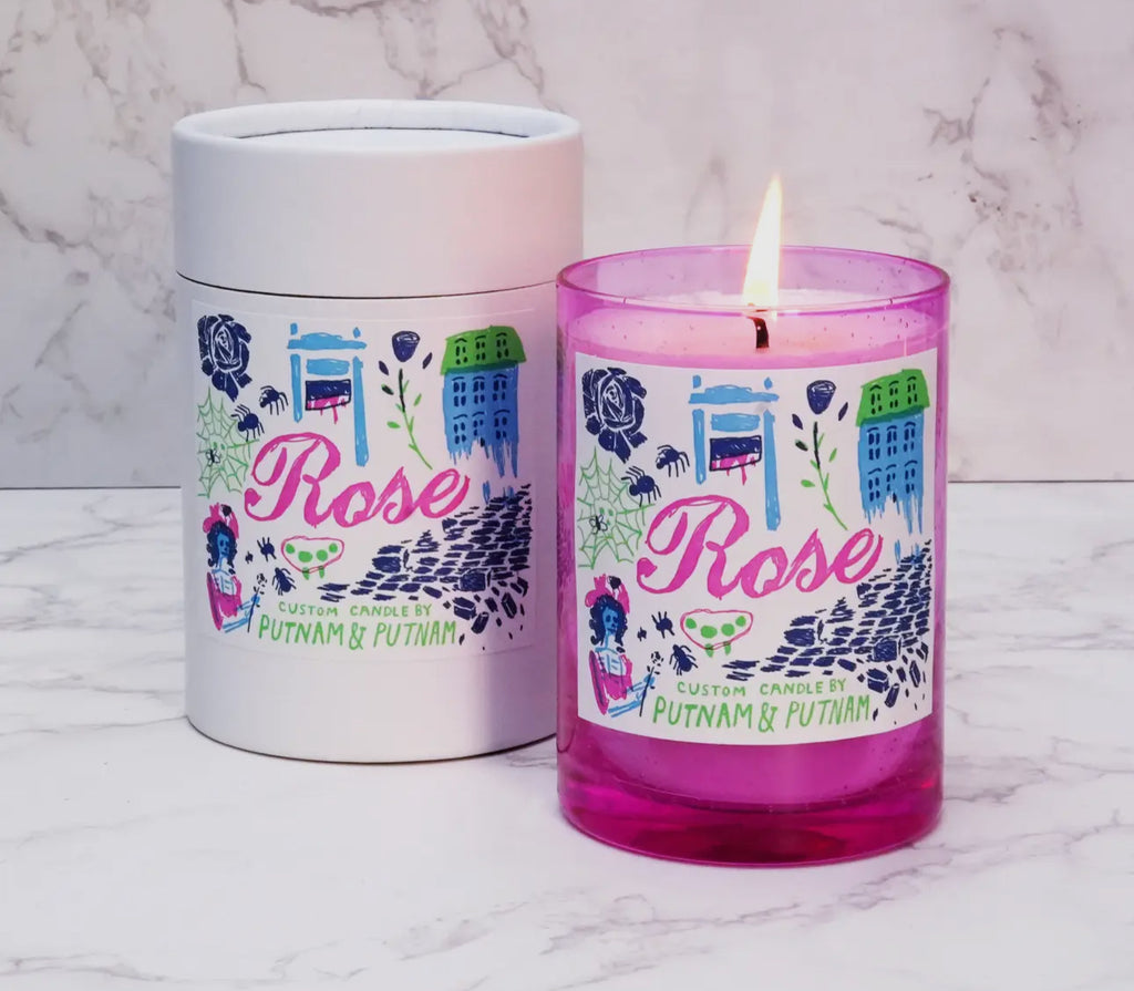 Putnam Designs Candle Rose