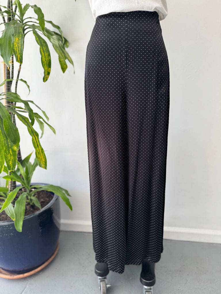GANNI polka dot pants high waist “28”