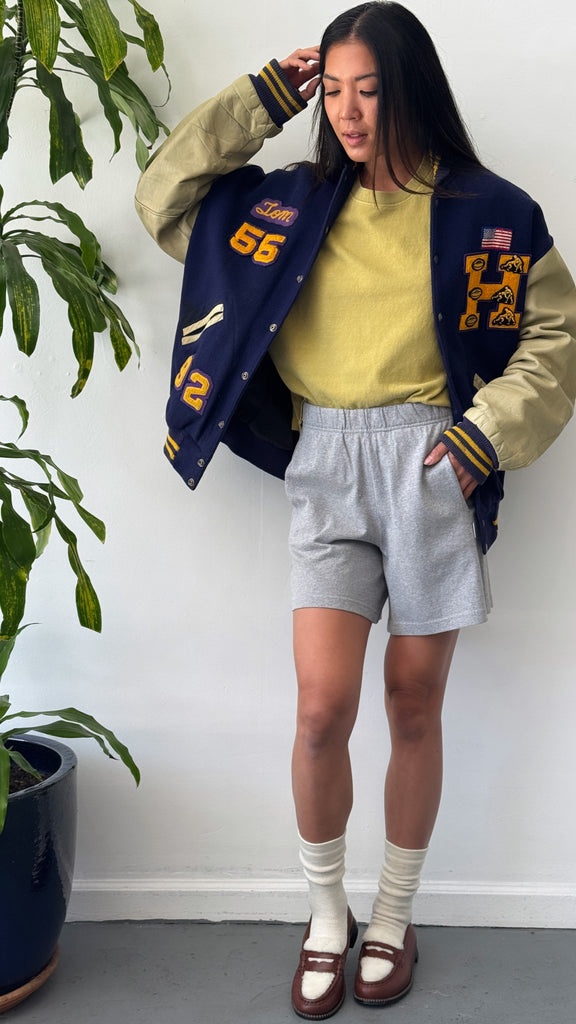 Vintage mens/women's letterman jacket