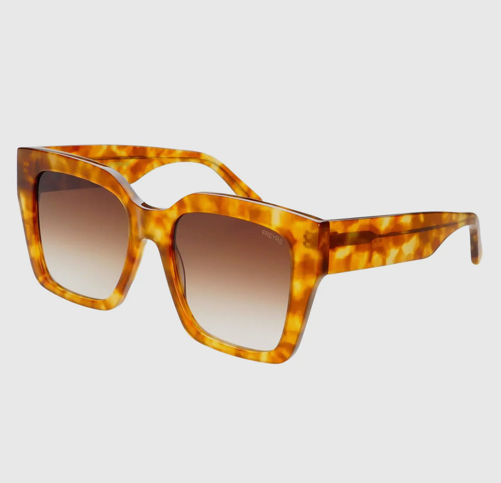FREYRS BON chic acetate oversized square sunglasses