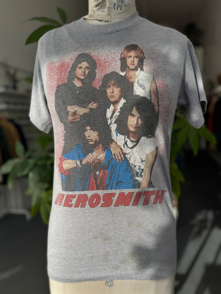 1984 AEROSMITH tour back in the saddle t shirt