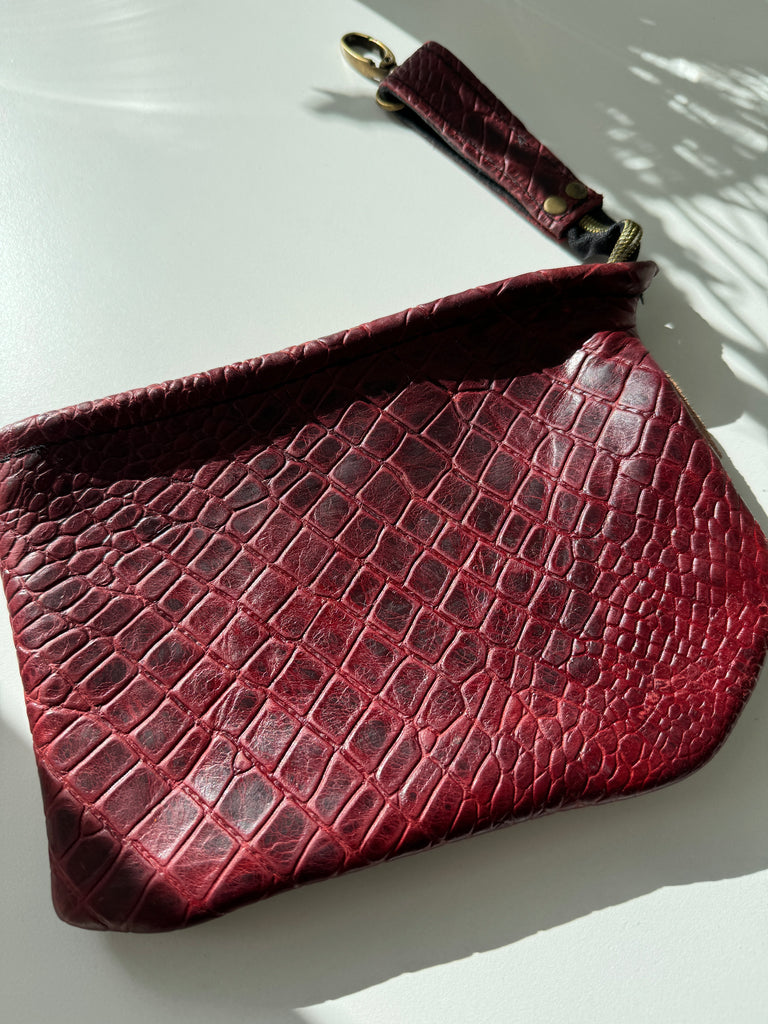 Handmade 🐊 leather bag