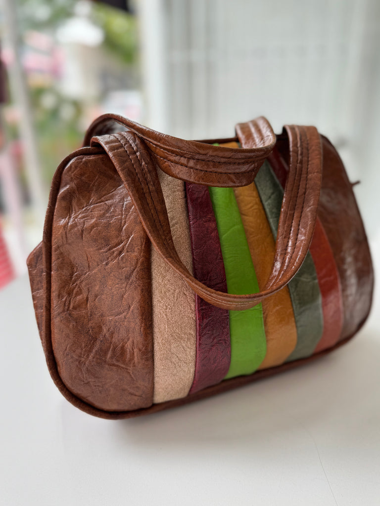 Vintage vinyl purse