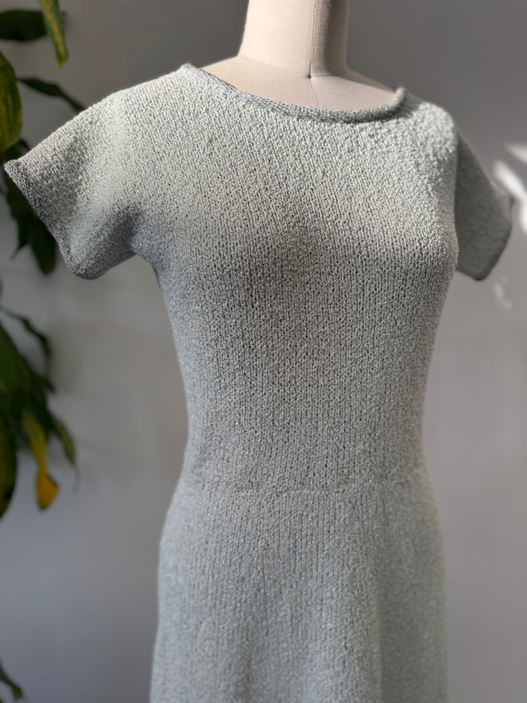 Vintage hand knit 1950’s dress